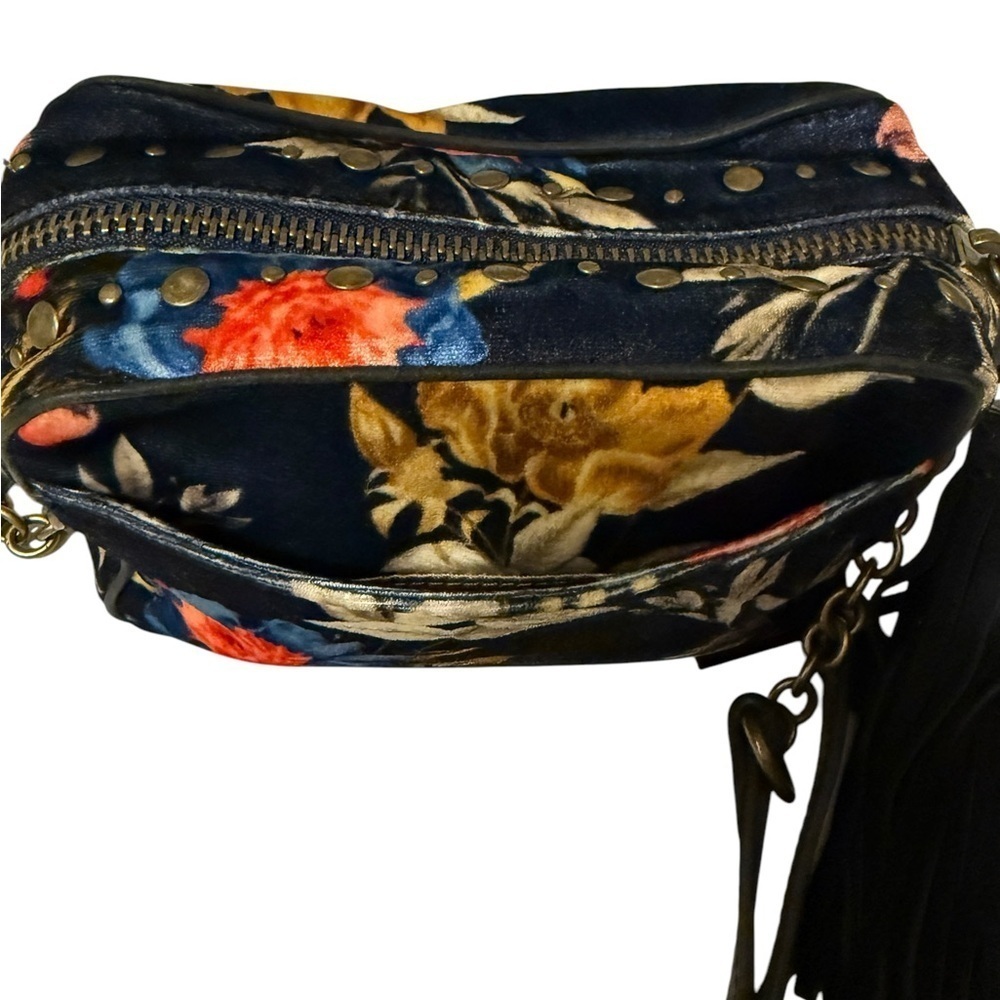 Lucky Brand Crossbody Bag Anna Pony Hair Leather Crossbody Bag - Picture 7 of 15